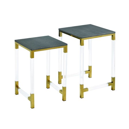 ELK HOME Consulate Accent Tables, PK 3 1218-1013/S2